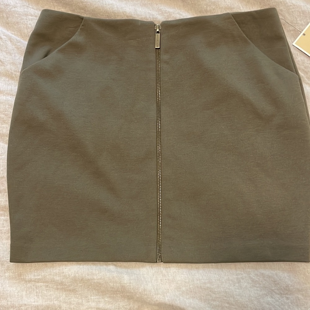 MICHAEL Michael Kors olive green mini skirt